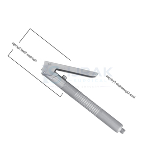 Jeringa intraeslabónica de acero inoxidable tipo pluma, dispositivo manual de inyección ortopédica Ijrak Surgical IS-OS-20072 Clase II - Product Image 3