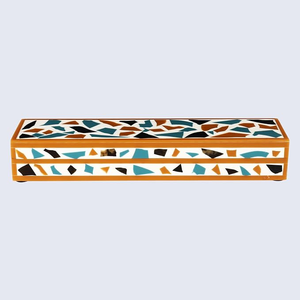 Direct Manufacturing Premium High Quality Custom <b>Clear</b> <b>Resin</b> Artistic Hand Modeled Jewelry Box Organizer Innovative Inlay Love - Product Image 3