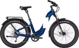 จักรยานไฟฟ้าแบบ All-Terrain พร้อมยางขนาดใหญ่ ตะแกรงท้าย และเบรกไฮดรอลิก - Product Image 1