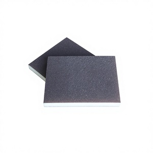 Bloc éponge en oxyde d'aluminium double face, dureté moyenne, diamètre 100 mm, épaisseur 12 mm, grain 320-1200, pour ponçage manuel de précision - Product Image 2