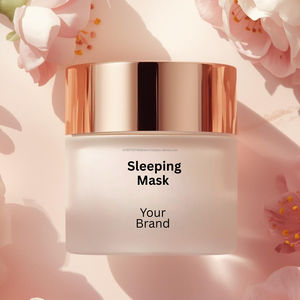 Masque de nuit bio sans conservateurs, hydratation intense, réparation cutanée de nuit, formule nourrissante pour soins naturels de la peau, soin avancé - Product Image 4