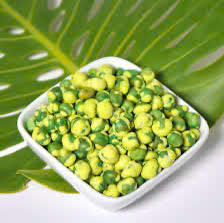 Vente en gros OEM de petits pois verts grillés au wasabi de Kim Long Vietnam, collation saine et épicée, export en vrac - Product Image 2