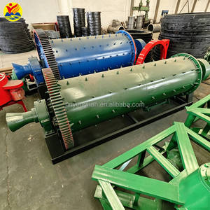 Mulino a sfere per oro da 2-3 t/h con motore, ingranaggi e cuscinetti per la macinazione di pietre e la frantumazione dell'oro, mulino a sfere a umido/a secco - Product Image 4