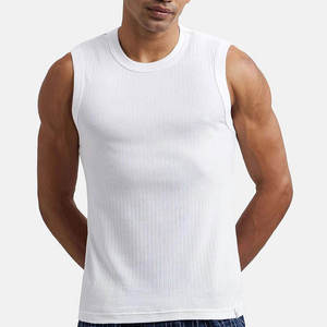 Classical Look <b>Men's</b> Plain <b>White</b> Tank top With Customization Slim Fit <b>Men's</b> Fitness Wear Tank Tops At Wholesale Price - Product Image 6