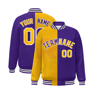 Wholesale Custom Design Blank Baseball <b>Jacket</b> Custom Varsity Sweater Winter Casual Outdoor <b>Workout</b> Woolen Thick Unisex - Product Image 5