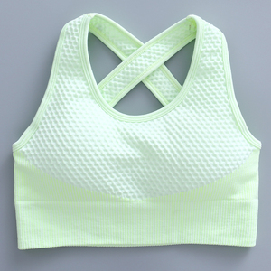 Women 2 Piece Yoga Set Sleeveless Crisscross Back <b>Crop</b> <b>Top</b> Mid Waist Elastic Waist Full Length Leggings Breathable <b>Mesh</b> Solid - Product Image 6