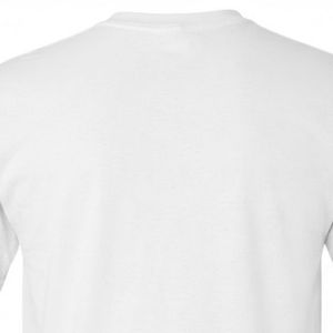 Camiseta Sigma Gamma Rho con estampado en serigrafía blanca, azul real y dorado, gráfico MCMXXII, manga corta, cuello redondo, informal, universitaria - Product Image 3