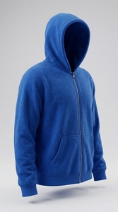 Premium Heavyweight Regular Fit Zipper Hoodie for Men Women Worsted Eco-Friendly Autumn Streetwear Custom Logo Unisex Jacket - Product Image 6
