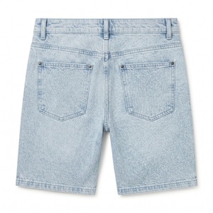 High Waisted Acid Wash Denim Shorts Women Vintage Ripped Sexy <b>Jean</b> Shorts Summer Casual Distressed Booty Shorts - Product Image 4