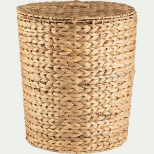 Panier en jacinthe d'eau fait main en gros avec couvercle, léger, durable, écologique, pour rangement et décoration, fournitures de cuisine - Product Image 5