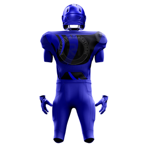 Uniforme de football américain prêt pour la compétition, tissu en polyester, design léger, respirant, confortable pour les joueurs et les sports d'équipe - Product Image 2