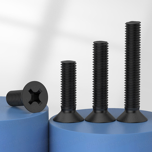 Wholesale High Quality Black Phillips Countersunk Screws & Flat Head <b>Bolts</b> (<b>M2</b>-M6 M8) - Product Image 1