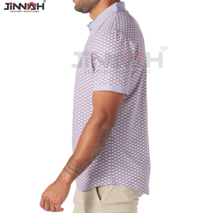 Polo de Golf Personalizado de Secado Rápido para Hombre, Manga Corta, Ajuste Elástico de Alto Rendimiento, Sublimado, Precio Económico, Buena Calidad - Product Image 6