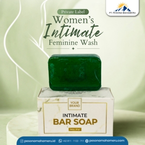 Jabón Íntimo Femenino con Mezcla Botánica Amigable con el pH para el Cuidado Personal Diario, Fabricación OEM (60g 80g 100g) - Product Image 1