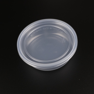 Clear Reusable Plastic Deli <b>Container</b> Lid Polypropylene 500pc (50/10) 6 Oz <b>Takeaway</b> Food Storage Bowl Minimalist Travel Hotel - Product Image 2