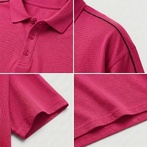 Polo oversize pour homme, coupe ample, décontracté, été, manches courtes, coton, streetwear, col classique - Product Image 6