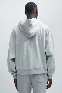 Sweat-shirt à capuche zippé pour homme, personnalisé, en coton de haute qualité, imprimé, style streetwear décontracté, vente en gros - Product Image 5