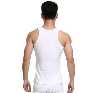 Débardeurs en coton 100% respirants, coupe ajustée, personnalisables avec logo, pour entraînement, sans manches, fabrication OEM, impression personnalisée, prix usine - Product Image 3