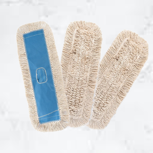 KSR Flat Dust <b>Mop</b> Head Reusable Self-Wringer Eco friendly Durable Floor Cleaning Replacement Pad with High Absorbency Fibers - Product Image 1