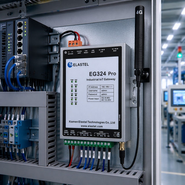 Multi-Protocol RS485 Ethernet ARM A55 Linux Industrial Edge Computing Gateway 4G WIFI Node-RED Docker Python C++ Supported 1TOPS