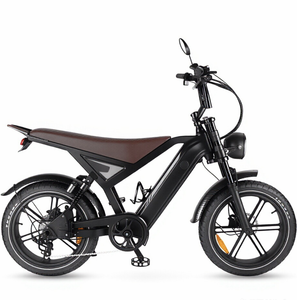 Bicicleta Eléctrica Todoterreno GT20 con Motor Central, Batería Oculta, Cuadro de Acero, Resistente al Agua IP54, Neumáticos Anchos 20x4, Batería de Litio de 48V 15Ah - Product Image 4