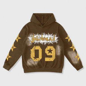 Muestra Gratuita, Fabricante, Impresión de Logotipo Personalizada, Sudaderas con Capucha de Alta Calidad, Conjuntos Deportivos de Algodón para Hombre, Conjuntos Deportivos Extra Grandes, Conjunto de Sudadera con Capucha Unisex - Product Image 4