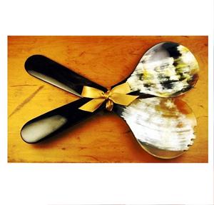 Utensilios para Ensaladas Hechos a Mano, Ecológicos, Aptos para Lavavajillas, para Cocina Casera, Hechos en India - Product Image 1