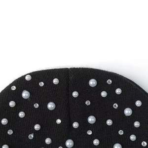 Gorros de punto de lana unisex cálidos de color liso sin dobladillo, estilo beanie, para invierno, de fabricante - Product Image 6