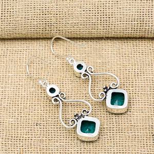 Indicolite Gemstone Jewelry 925 Sterling Silver Earrings Handmade <b>Spiritual</b> Jewelry Adjustable Ring <b>Gift</b> <b>For</b> <b>Her</b> - Product Image 6