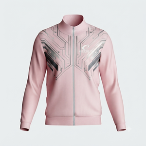 Ostriya Intl Men's Full Zipper Coated Streetwear <b>Jacket</b> Stylish Outdoor Warm Soft <b>Fleece</b> <b>Lining</b> Front Logo Cold Weather Stand - Product Image 5