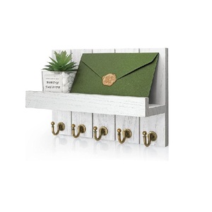Wooden <b>Key</b> <b>Hook</b> Heritage <b>Wall</b> Accent Crafted to Bring Organized Entry Living with Elegant Decorative Character and Warmth - Product Image 3