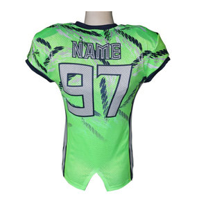 Breathable American Football Jersey Full Sublimation Air Mesh Team Uniform High Quality American Football Jersey Custom Teamwear - Product Image 3
