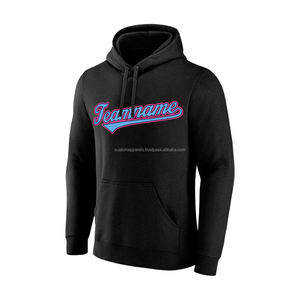 Sweat-shirt lourd uni de haute qualité, à épaules tombantes, surdimensionné, personnalisable, streetwear, impression en relief, vente en gros - Product Image 2