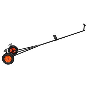 Carrello per Rimorchio Barca in Acciaio al Carbonio a Lunghezza Regolabile con Pneumatici da 15,7 Pollici, Capacità di Carico 420 libbre, Caratteristiche Antiscivolo - Product Image 6
