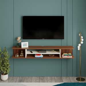 Mueble para TV Grande Sanque Premyrr en Color Nogal y Estilo Minimalista Frosty - Product Image 3