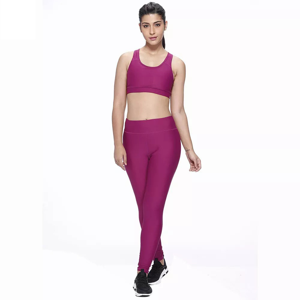 Women's Mid Waist Plus Size Yoga Set Shorts Solid Pattern 2-Piece Gym Running Leggings Summer Washed Belt Wholesale