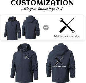 Ensemble short et veste coupe-vent imperméable à capuche pour homme, imprimé streetwear, couleur unie, polyester/nylon, sportif, manches longues, élastique - Product Image 2