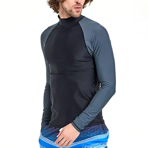 Camisetas de Compresión 100% Personalizadas, Manga Larga, Corte Ajustado, Protección UV, Logotipo Personalizado, Cuello Redondo, Transpirables, Secado Rápido, Spandex/Poliéster para Hombre - Product Image 3