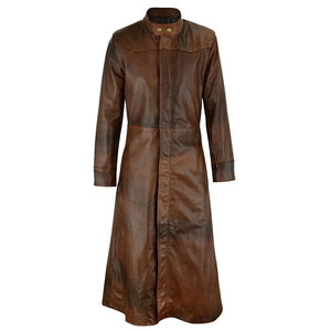 Abrigo Largo de Cuero PU para Hombre, Estilo Gótico, Color Negro, Duradero, Calidad Premium, 2026 - Product Image 6