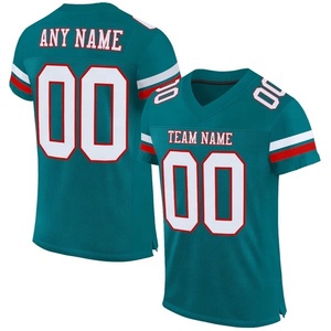 Personnalisable 100% Polyester Football Jersey Dernières Conceptions Équipe Football Porter Sublimation Sur Mesure Football Vêtements - Product Image 5