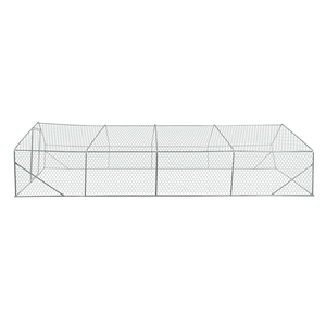 XPT036 Pollaio da Esterno in Metallo con Ampio Spazio 26*10*6FT Gabbia per Animali - Product Image 5
