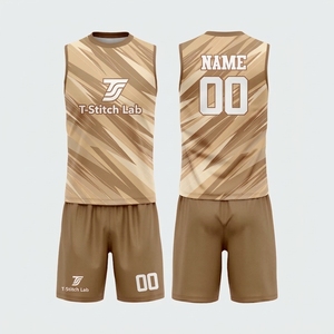 Uniforme de Fútbol Americano Sublimado de Alta Calidad, Nuevo, Deportivo, Sin Mangas, Cuello Redondo, Corte Regular, para Hombre, Secado Rápido, 7 V 7 - Product Image 1
