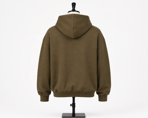 Sudadera con Capucha para Hombre, con Pedrería, Tejido de Felpa, Corte Regular, con Bolsillo Frontal, para Ropa Urbana de Invierno - Product Image 2