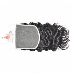 En gros, Closure 7*7 à double trame, cheveux humains vierges indiens ondulés, cuticules alignées, couleur naturelle noire, non traités, pour femmes - Product Image 5