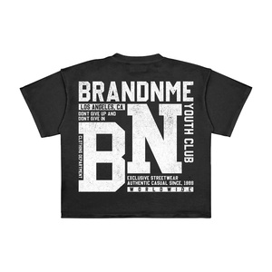 Camiseta de Manga Corta para Hombre, Nueva Llegada, con Logotipo de Banda Blanca Estampado en la Parte Delantera, Cuello Redondo Informal, Corte Regular, Algodón Jersey - Product Image 2