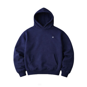 เสื้อฮู้ดดี้ผ้าฝ้ายหนานุ่มสำหรับผู้ชาย ทรงโอเวอร์ไซส์ แบบเรียบ ไม่มีลาย สตรีทแวร์ แบรนด์ดัง พร้อมรับผลิตตามสั่ง - Product Image 2