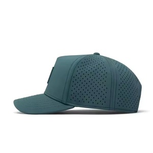 Custom Logo 6-Panel Baseball Cap Unisex Adjustable Solid Color Casual Hat Embroidery Front Panel Polyester Material OEM Supplier - Product Image 3