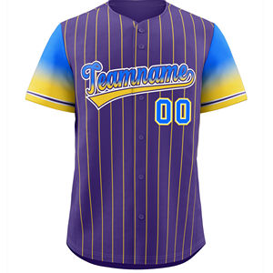 Baseball Teamwear Wholesaler Polyester Baseball Jerseys With Side Panels Bulk Supply USA - Product Image 6