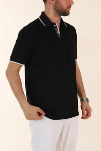 Polo en coton premium pour homme, logo personnalisé, respirant, manches courtes, polo décontracté d'été, fabrication OEM - Product Image 6