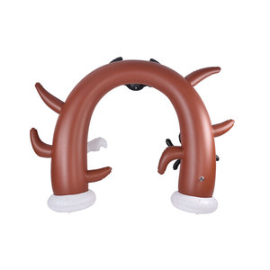 Arco de árbol inflable de Halloween a precio de fábrica con araña fantasma blanca corta y murciélago decoraciones de Halloween al aire libre - Product Image 6
